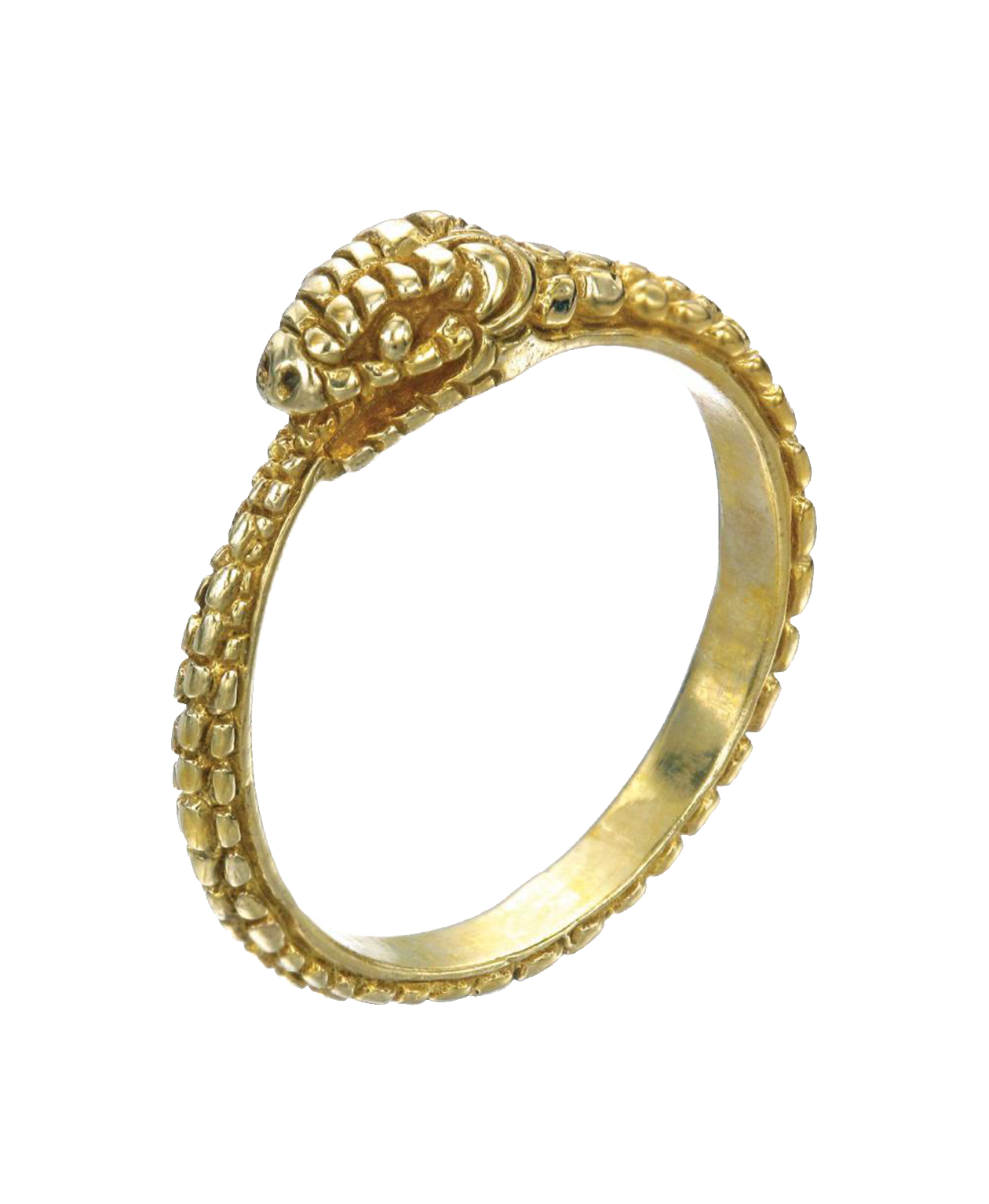 Eternity Snake Ring - 22k Gold Vermeil