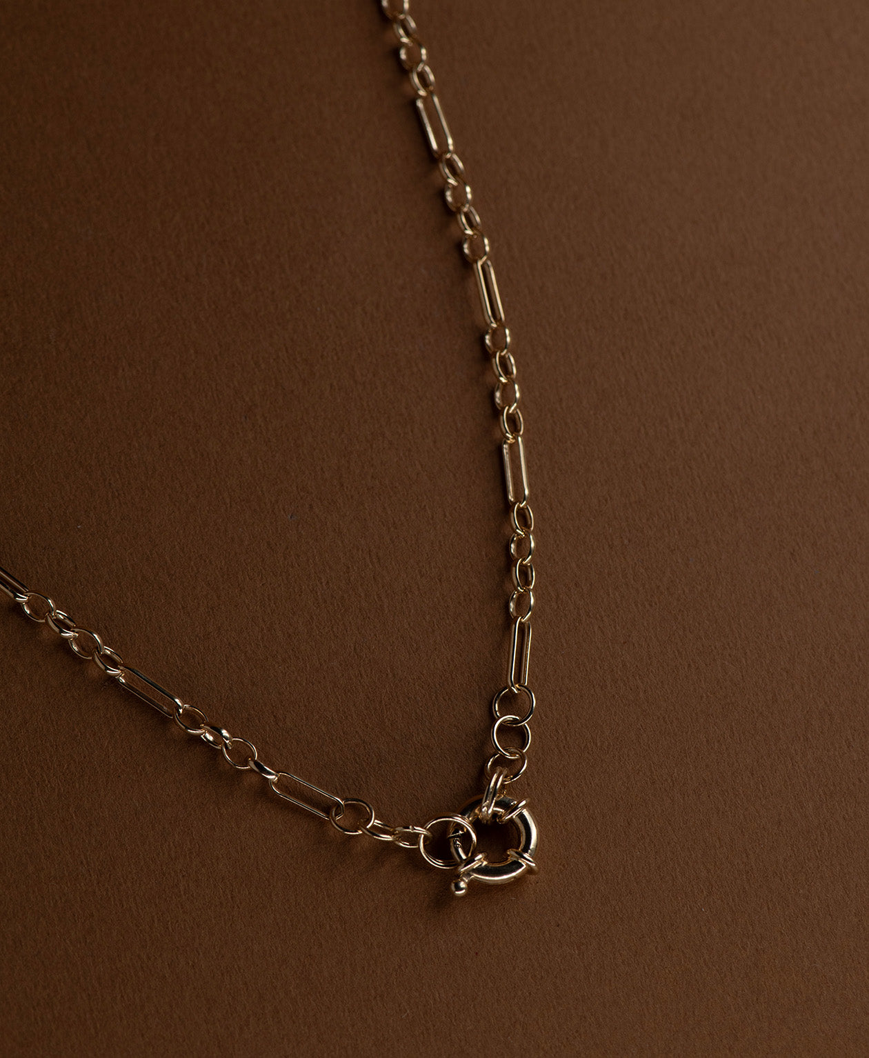 Figaro Chain - 22k Gold Vermeil