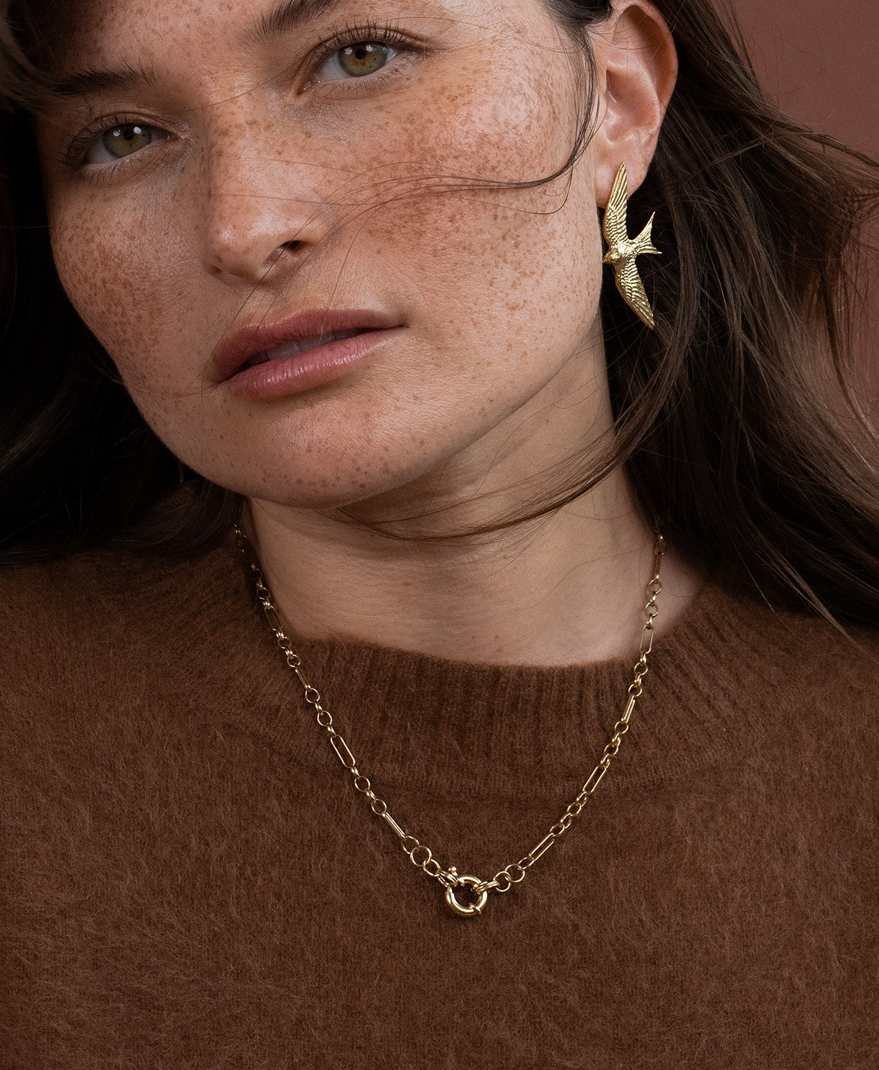 Figaro Chain - 22k Gold Vermeil