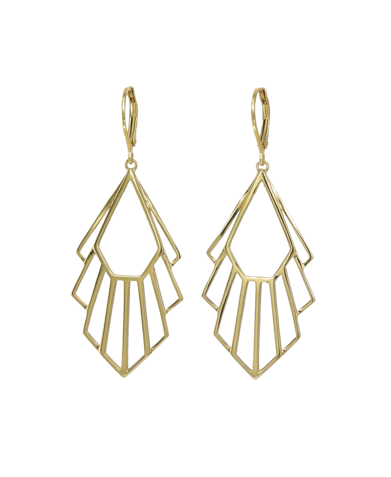 Flossie Earrings - 22k Gold Vermeil