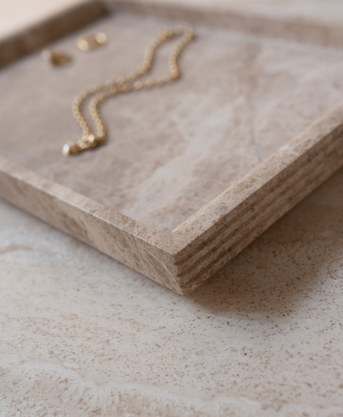 Celesta Tray - Light Emperador