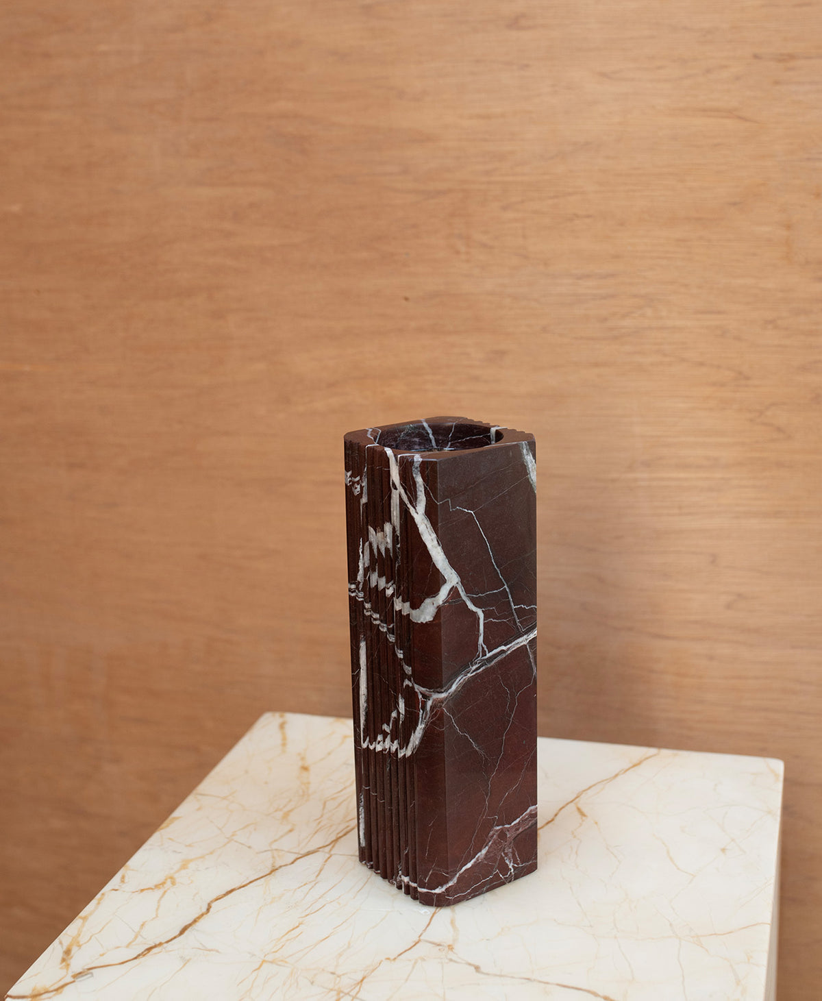 Celesta Vase - Merlot