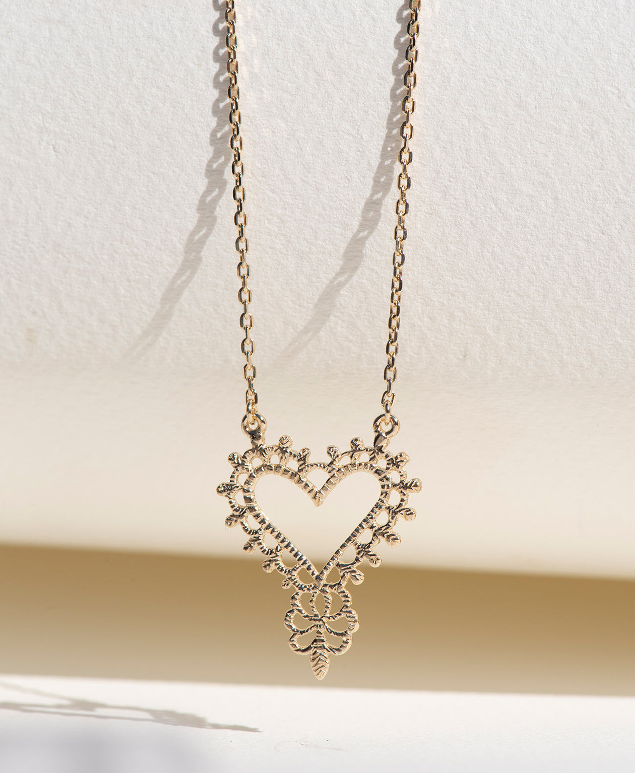 Gypsy Love Necklace - 22k Gold Vermeil