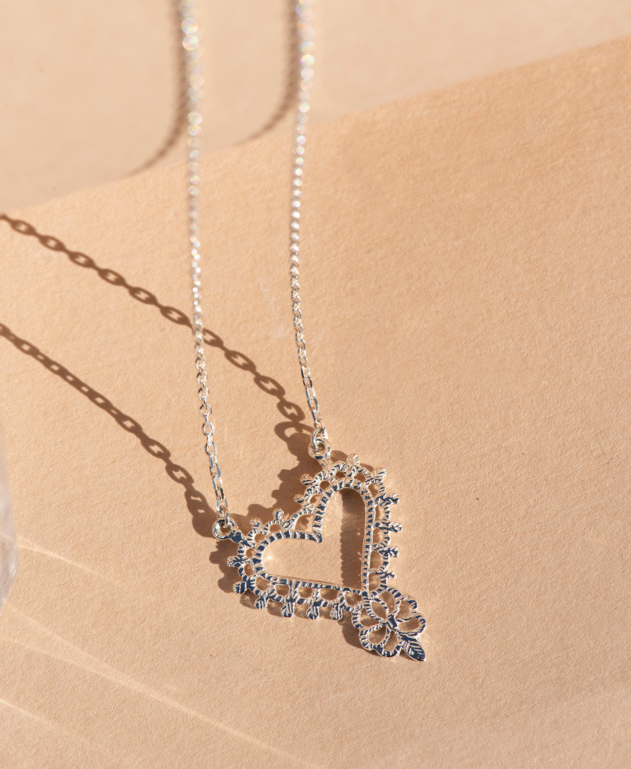 Gypsy Love Necklace - 925 Sterling Silver