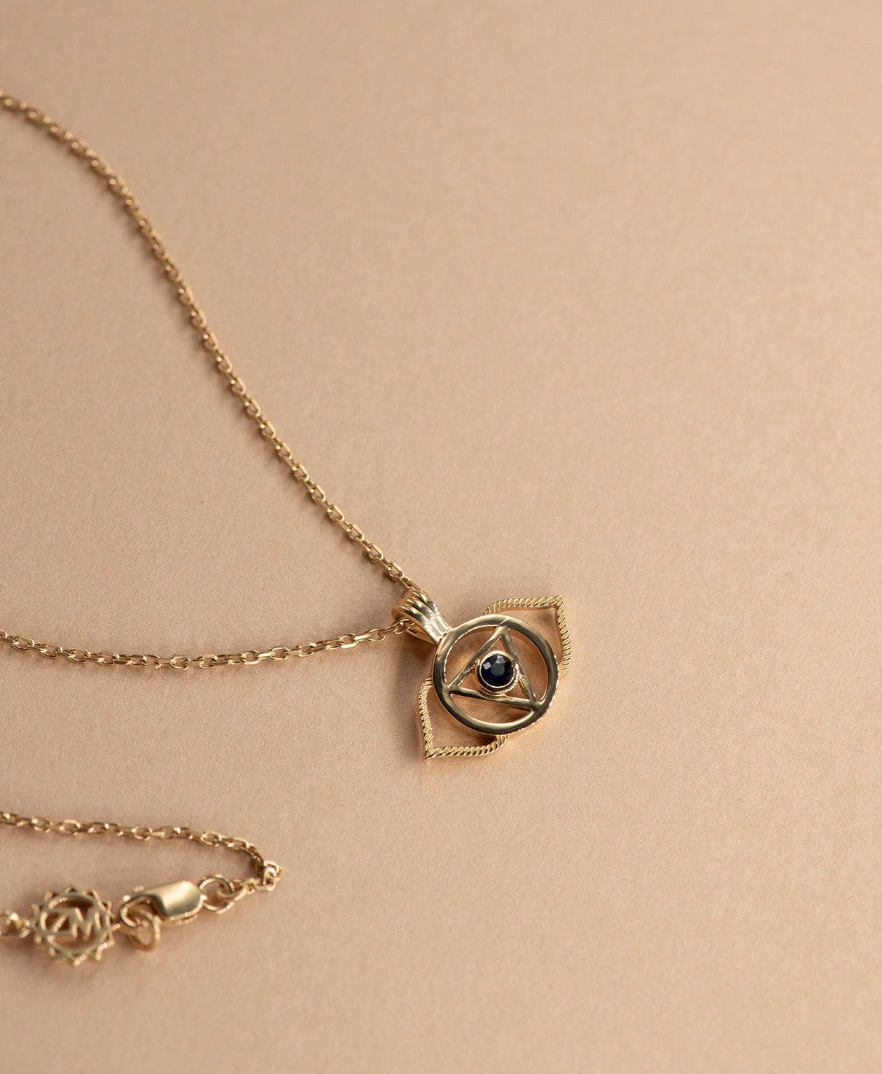 Intuition Chakra Necklace - 22k Gold Vermeil