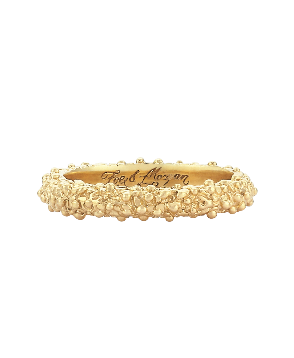 Komodo Stacker Ring - 22k Gold Vermeil