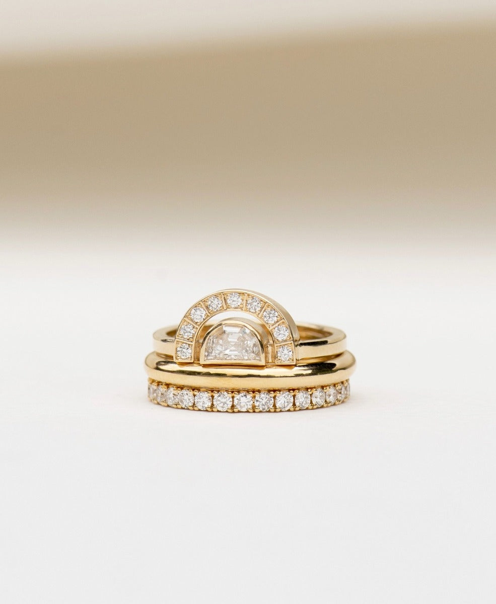 Limited Edition 164 - 9k Yellow Gold, Lab Grown Diamond