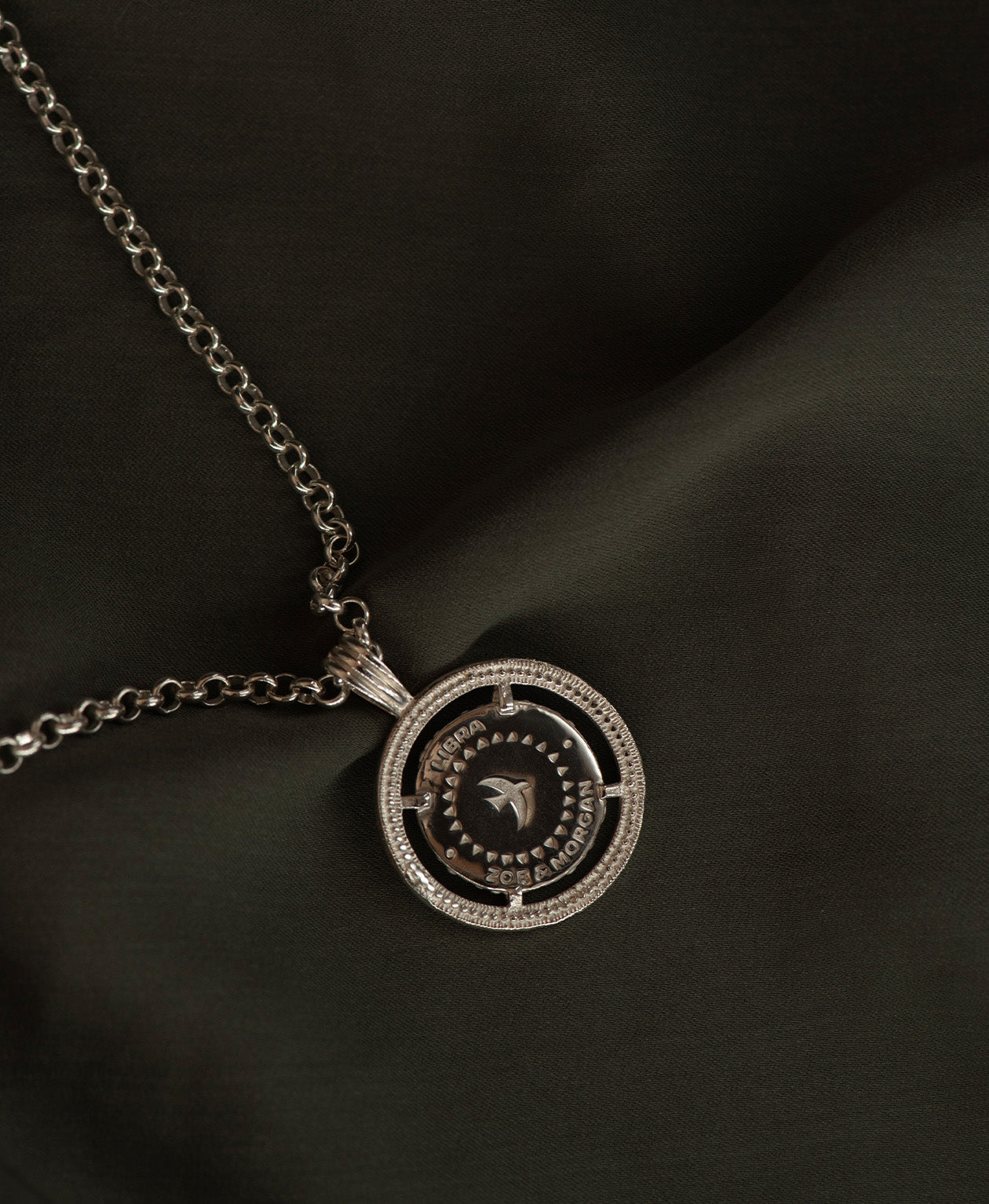 Libra Necklace - 925 Sterling Silver