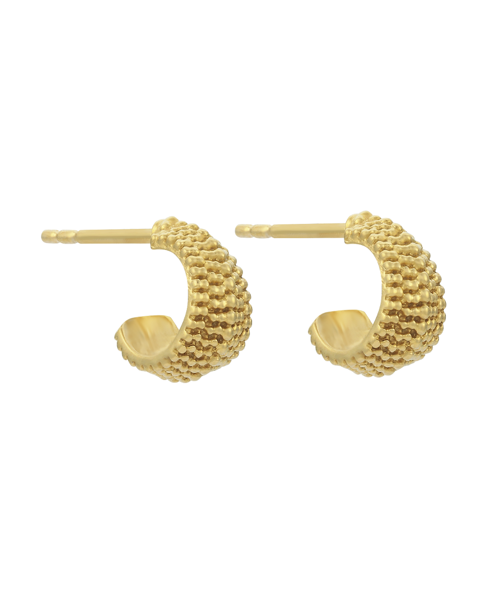 Lily Earrings - 22k Gold Vermeil