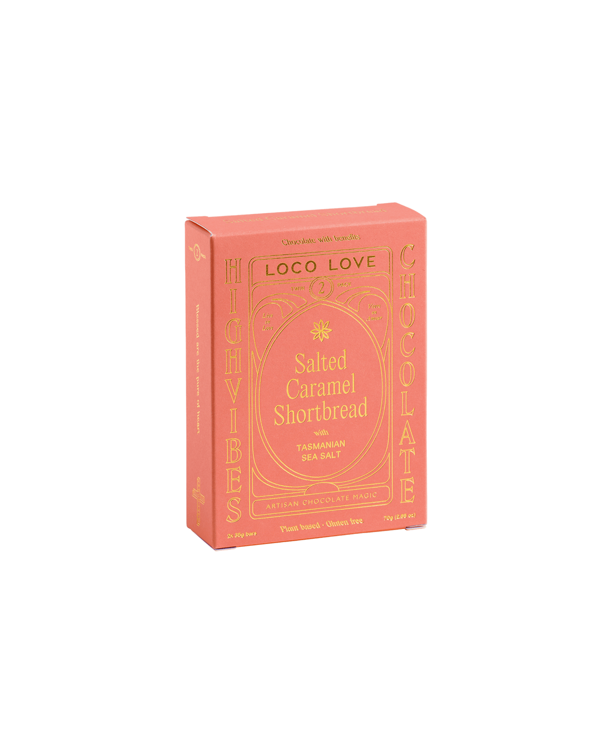 Truffle Bar Twin Pack - Salted Caramel Shortbread