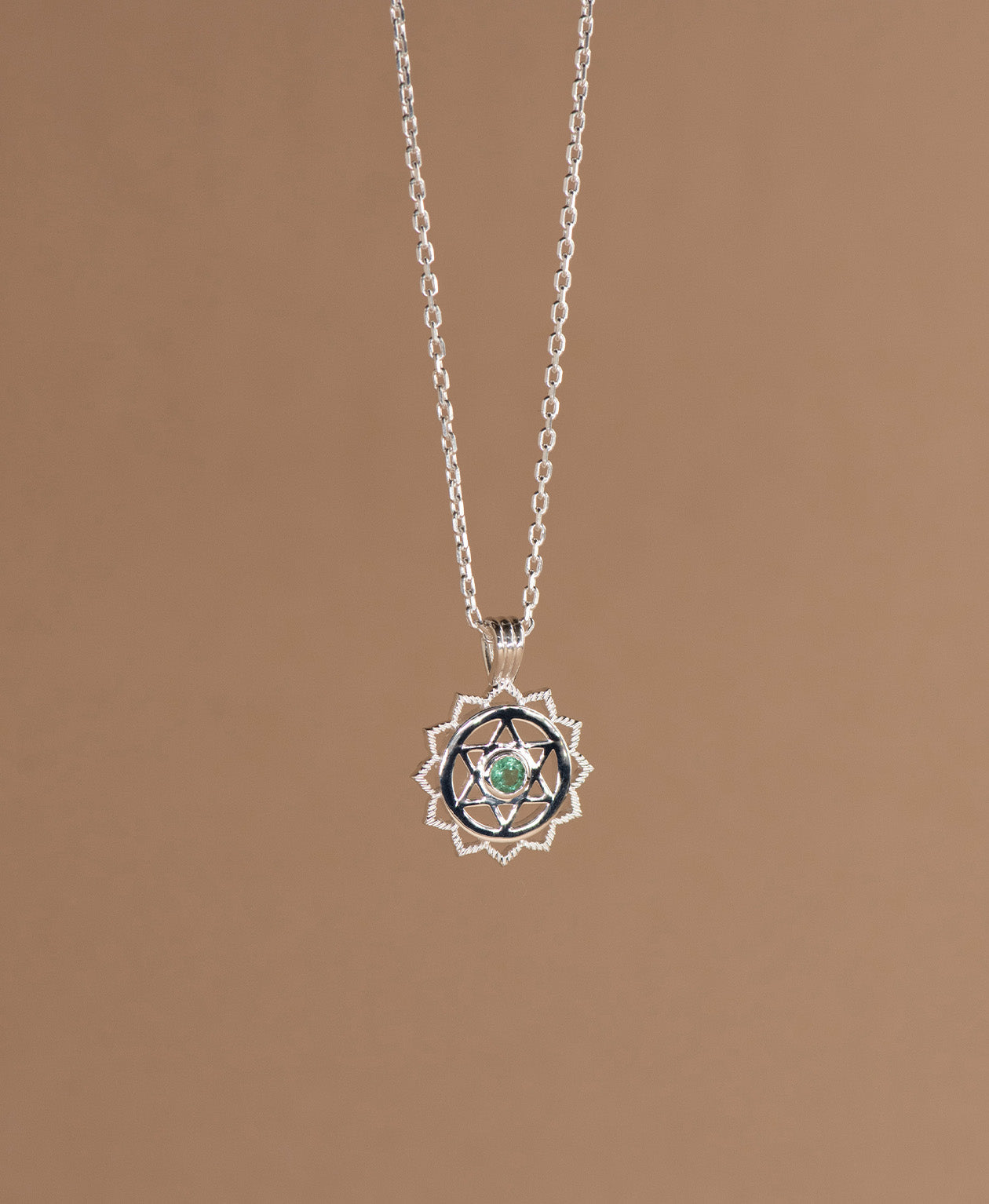 Love Chakra Necklace - 925 Sterling Silver