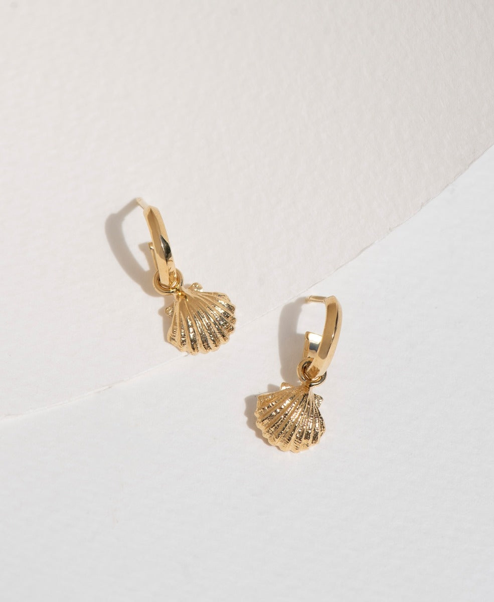 Mini Camino Earrings - 22k Gold Vermeil