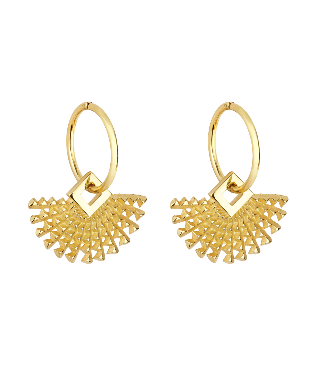 Miss Ross Earrings - 22k Gold Vermeil