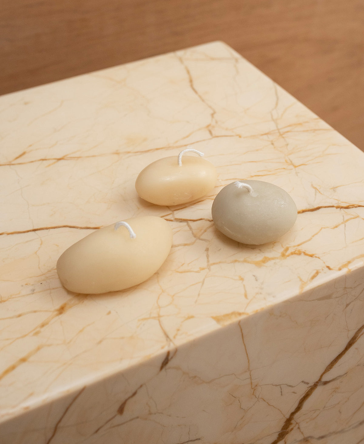 Moirai Candle Set - Cream