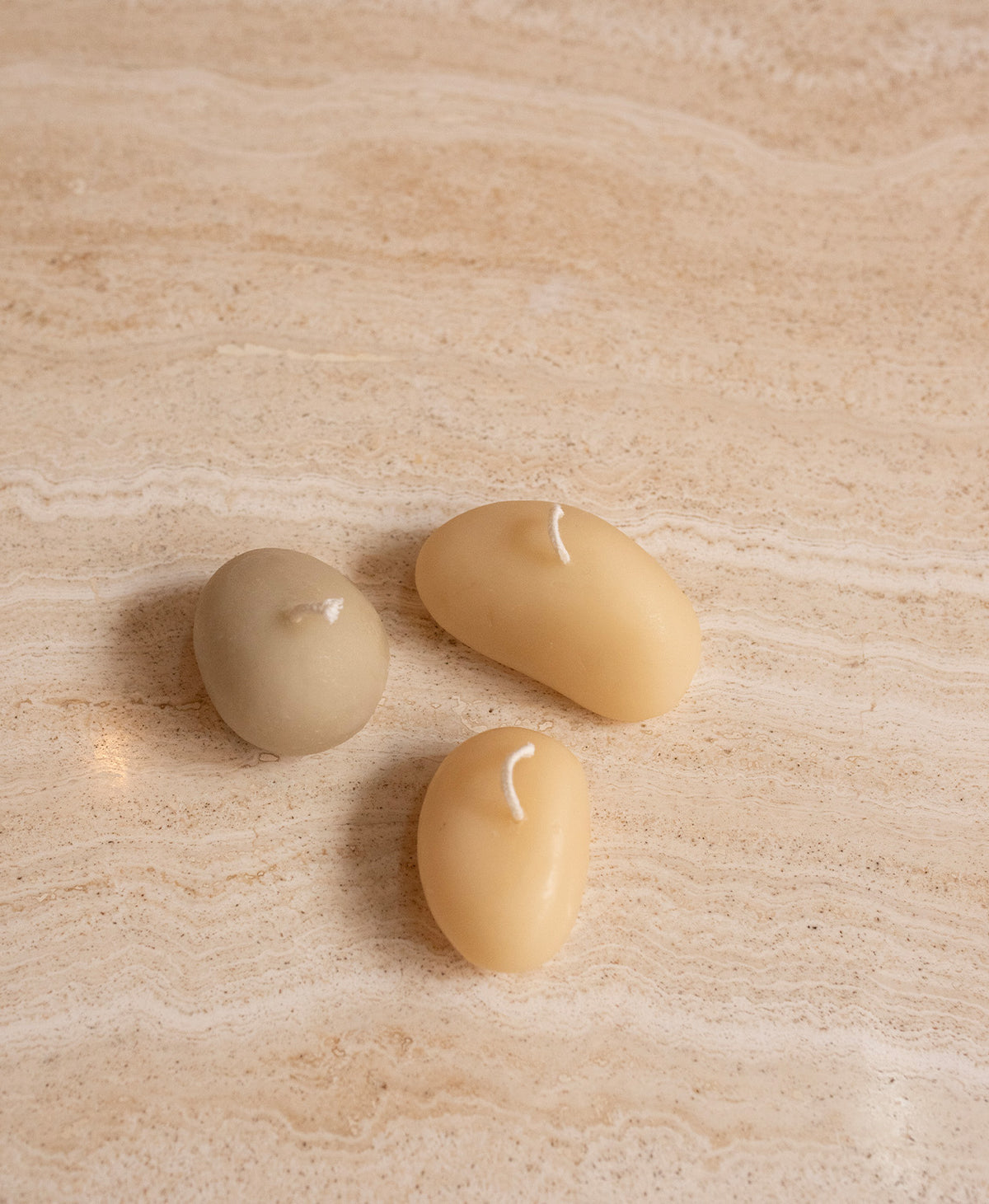 Moirai Candle Set - Cream