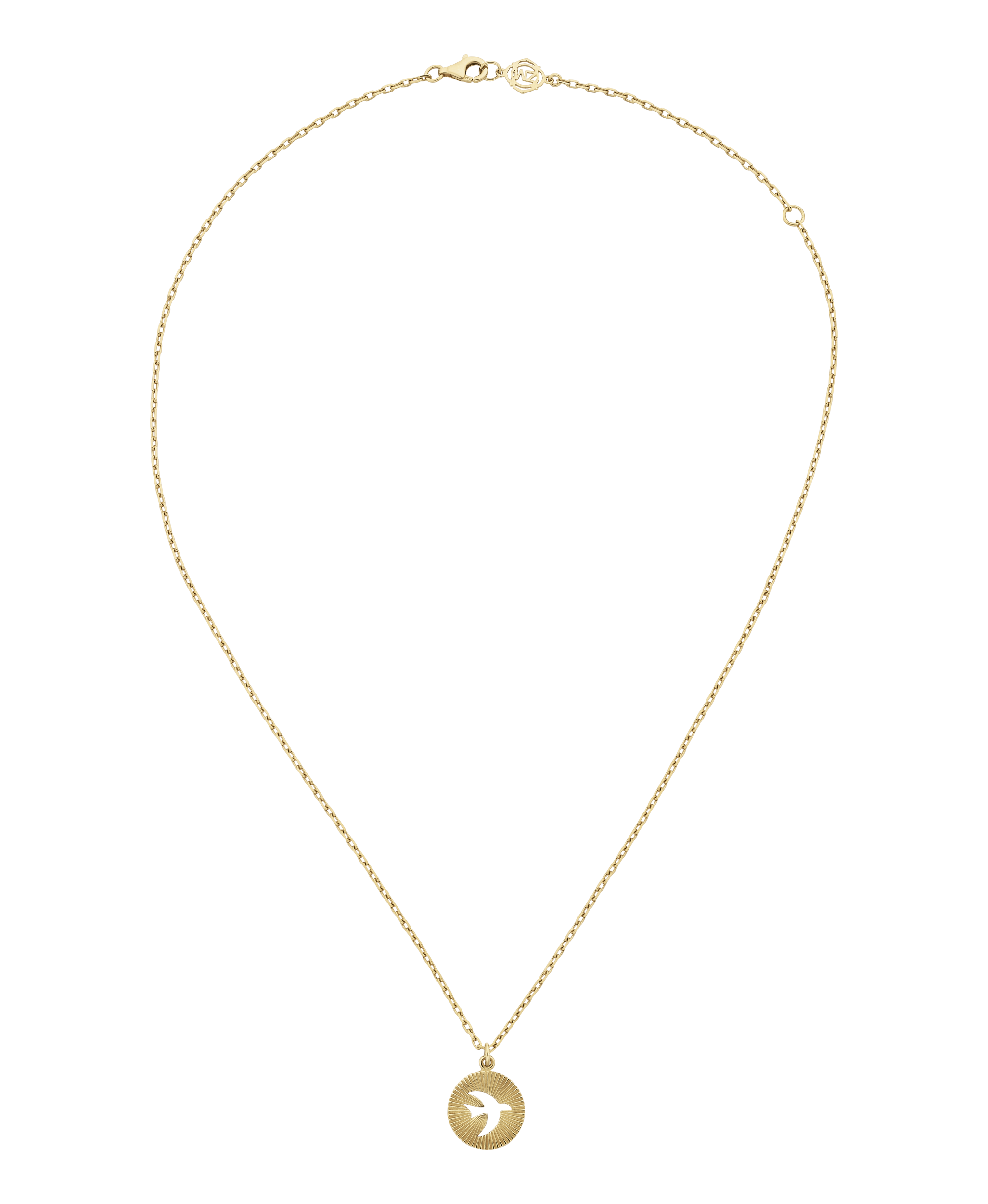 Moonbird Necklace - 22k Gold Vermeil