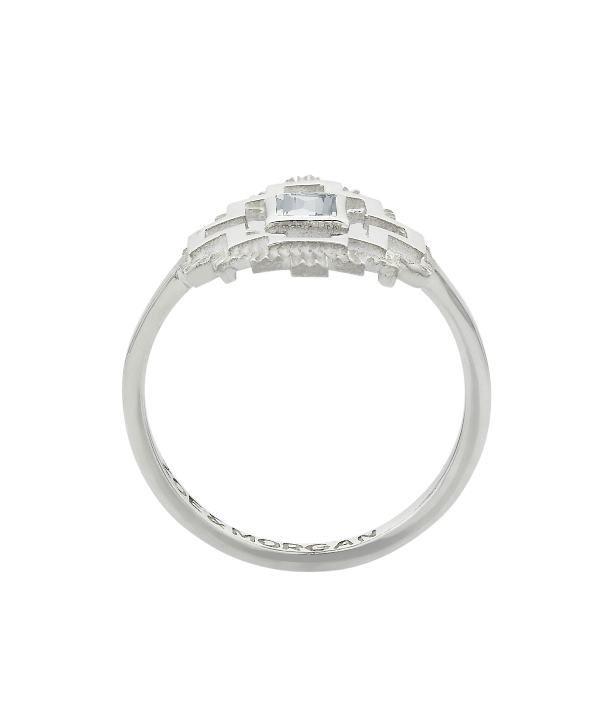 Munay Ring - 925 Sterling Silver, Aquamarine