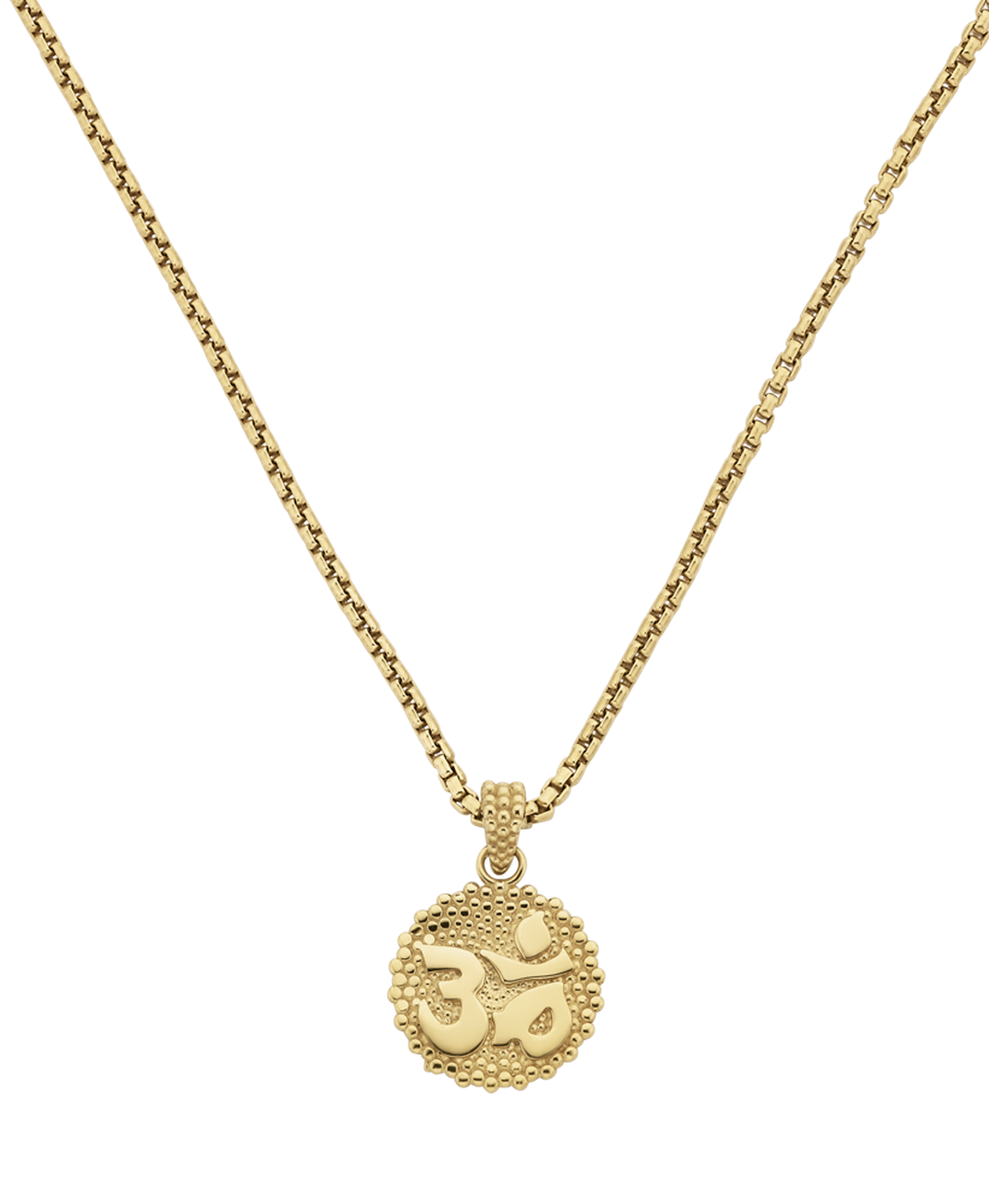 Ōm Necklace - 22k Gold Vermeil