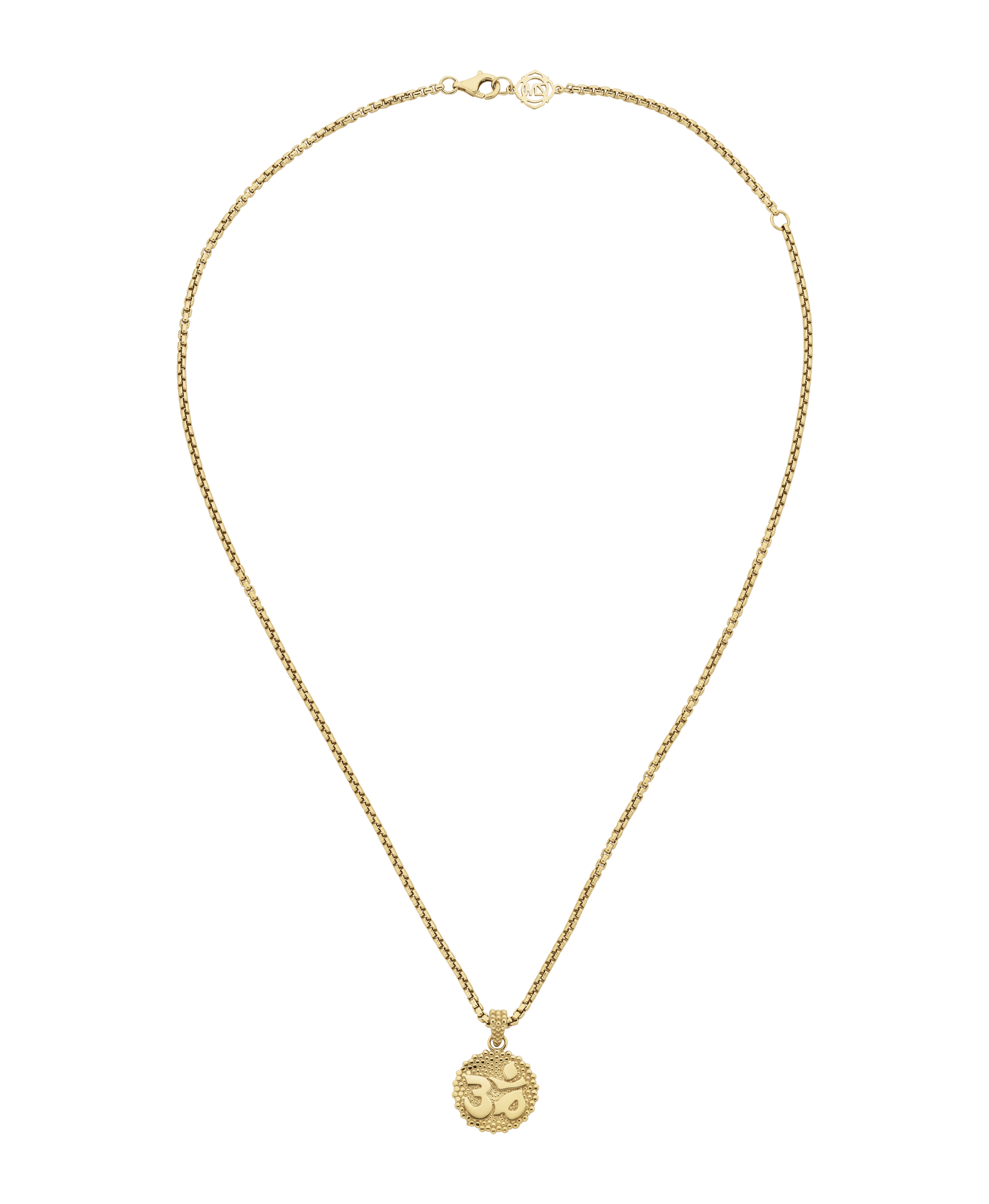 Ōm Necklace - 22k Gold Vermeil