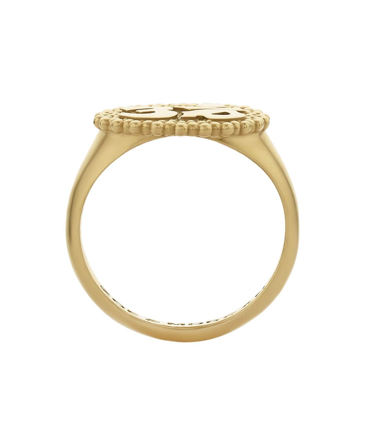 Ōm Ring - 22k Gold Vermeil | Zoë & Morgan NZ