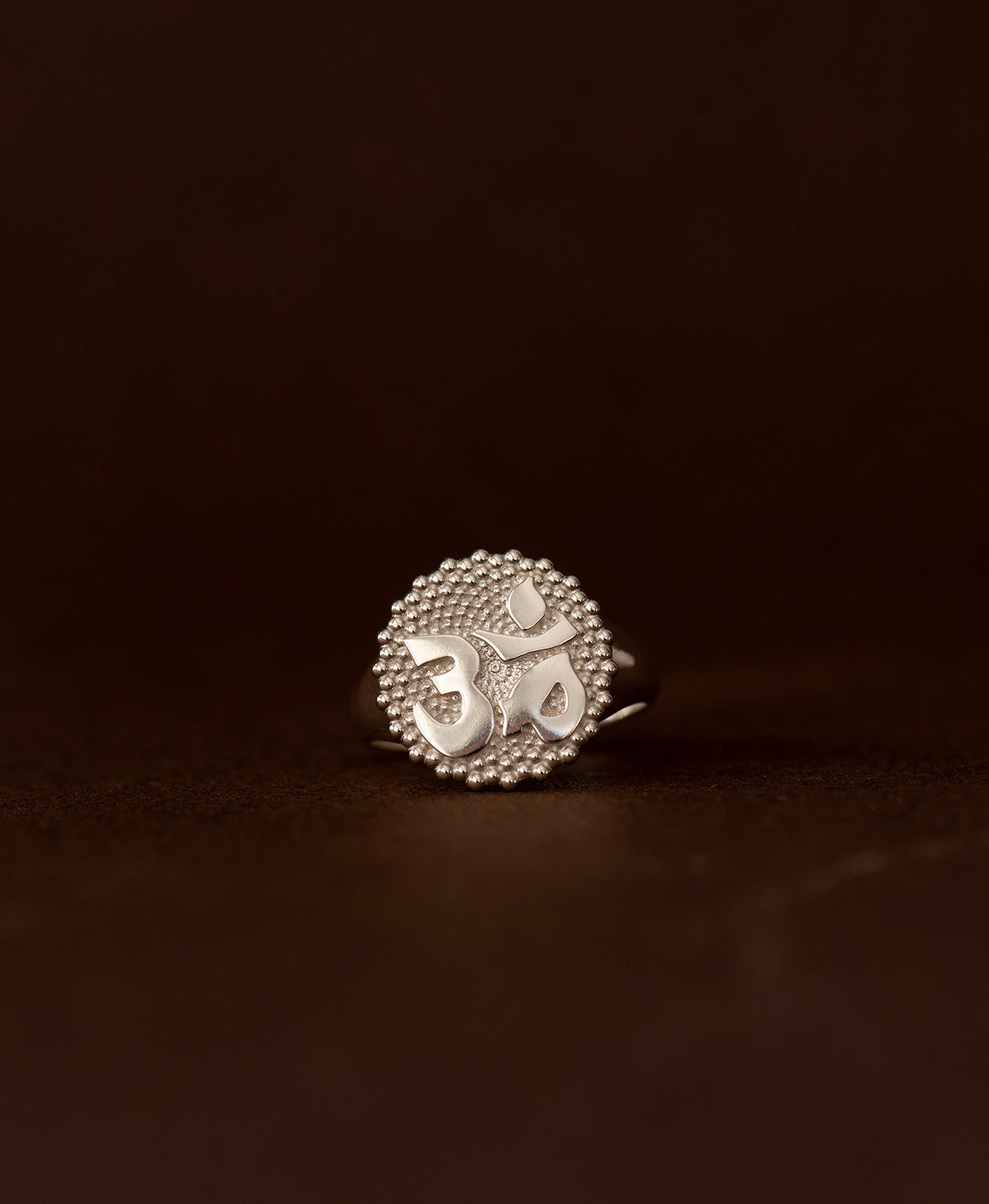 Ōm Ring  - 925 Sterling Silver