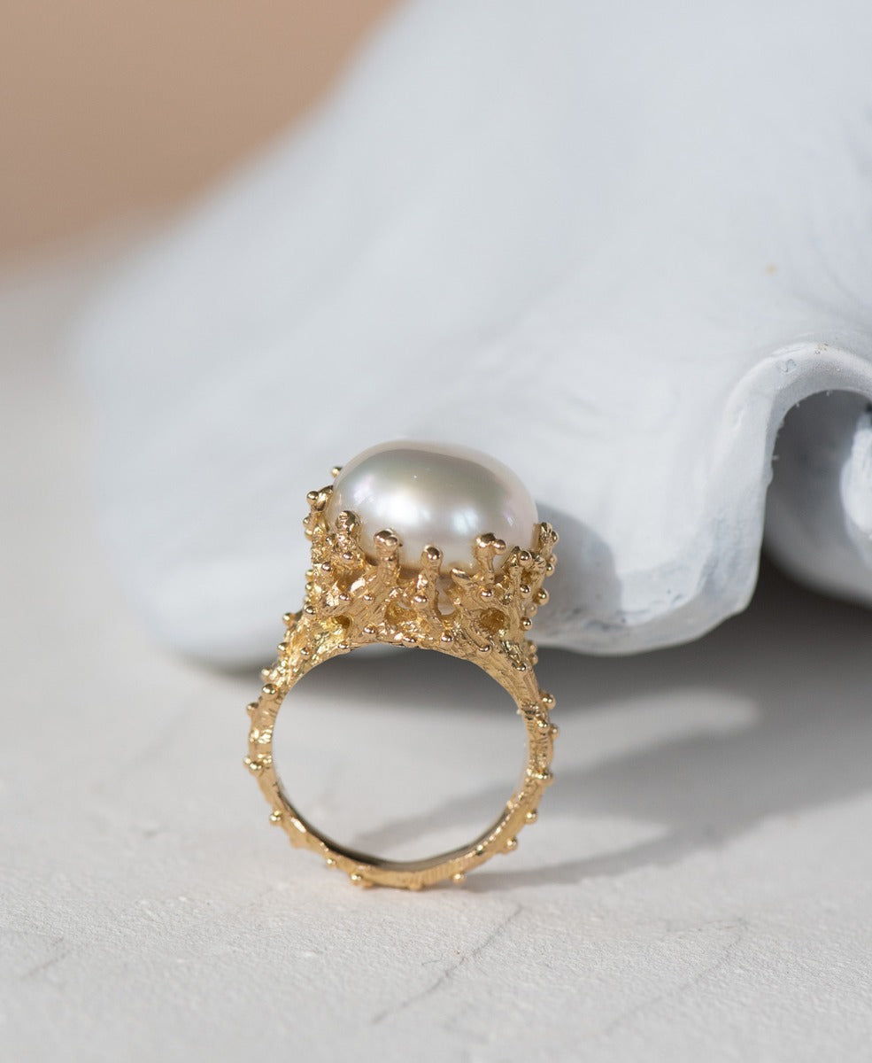 One of a Kind 306 - 18k Yellow Gold, Pearl