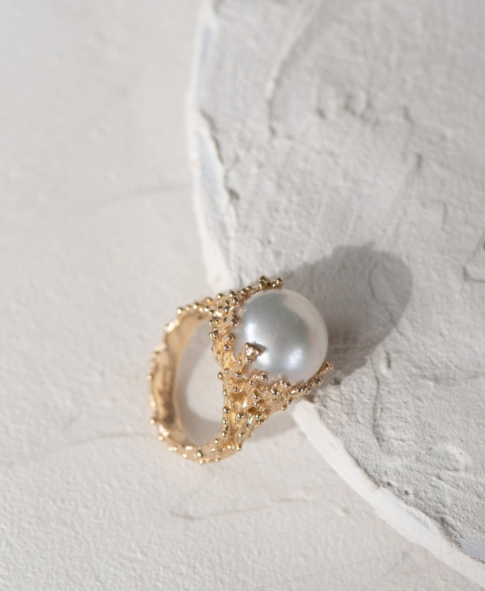 One of a Kind 308 - 18k Yellow Gold, Pearl