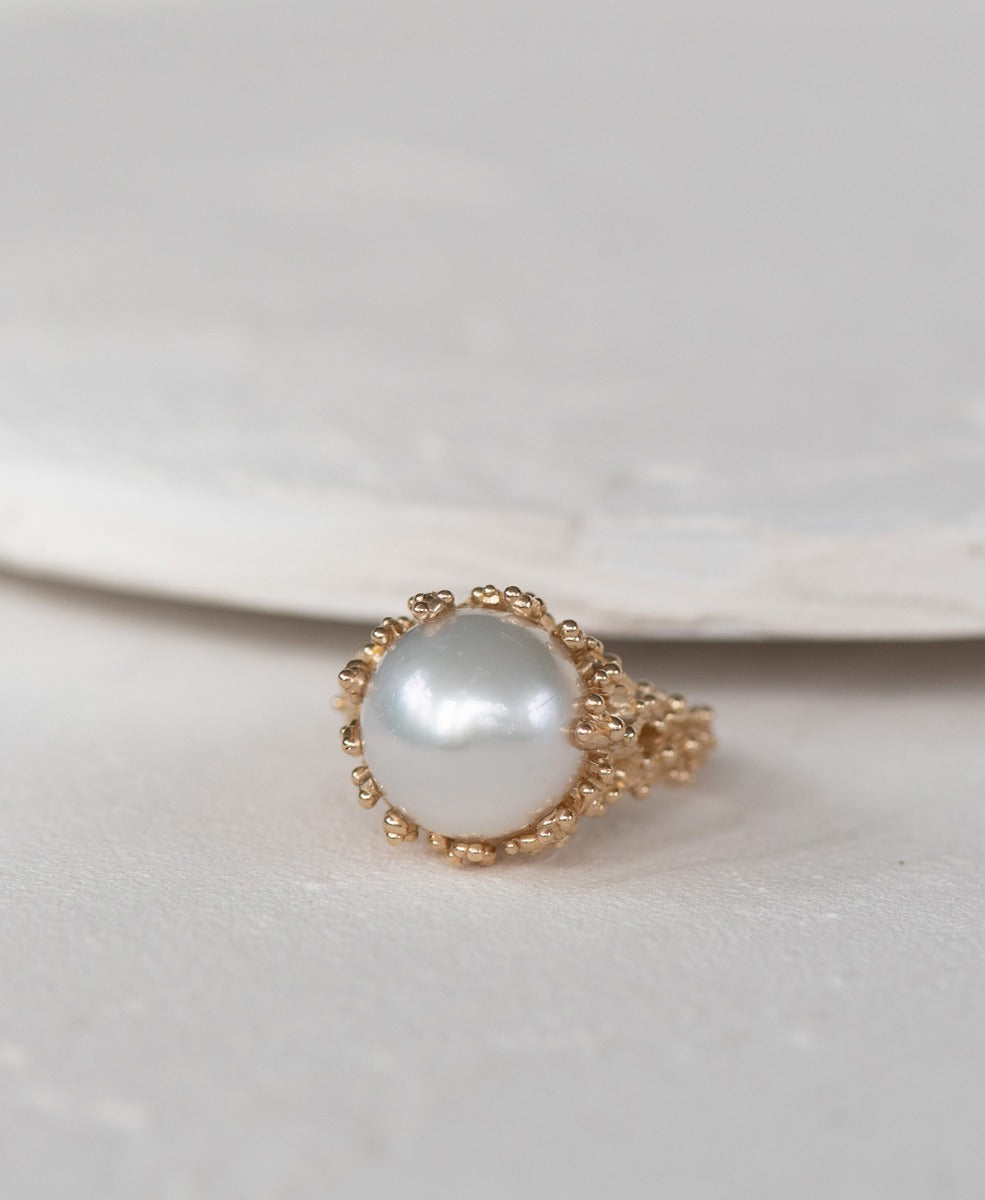 One of a Kind 308 - 18k Yellow Gold, Pearl