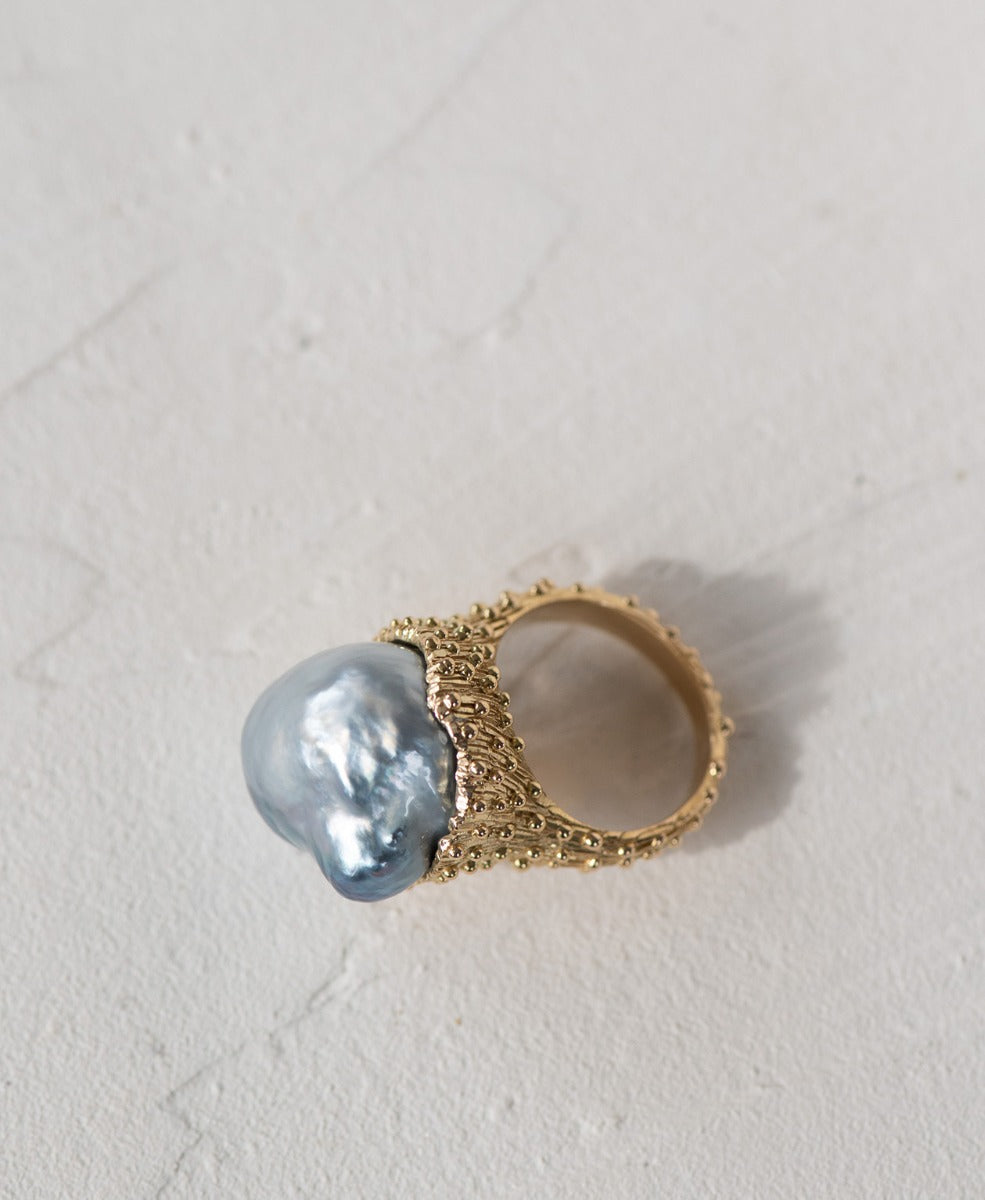 One of a Kind 309 - 18k Yellow Gold, Pearl