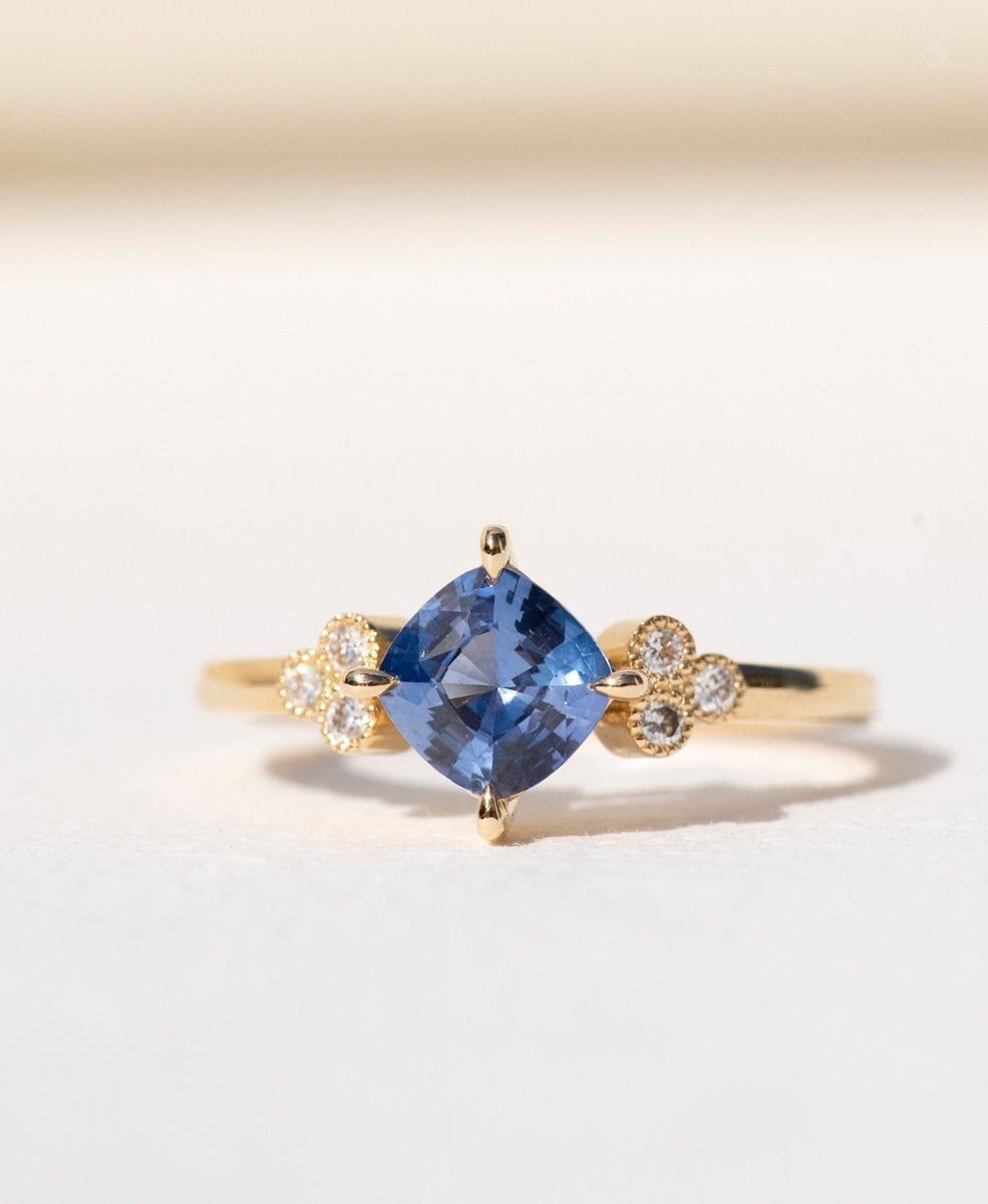 One of a Kind 383 - 18k Yellow Gold, Ceylon Sapphire