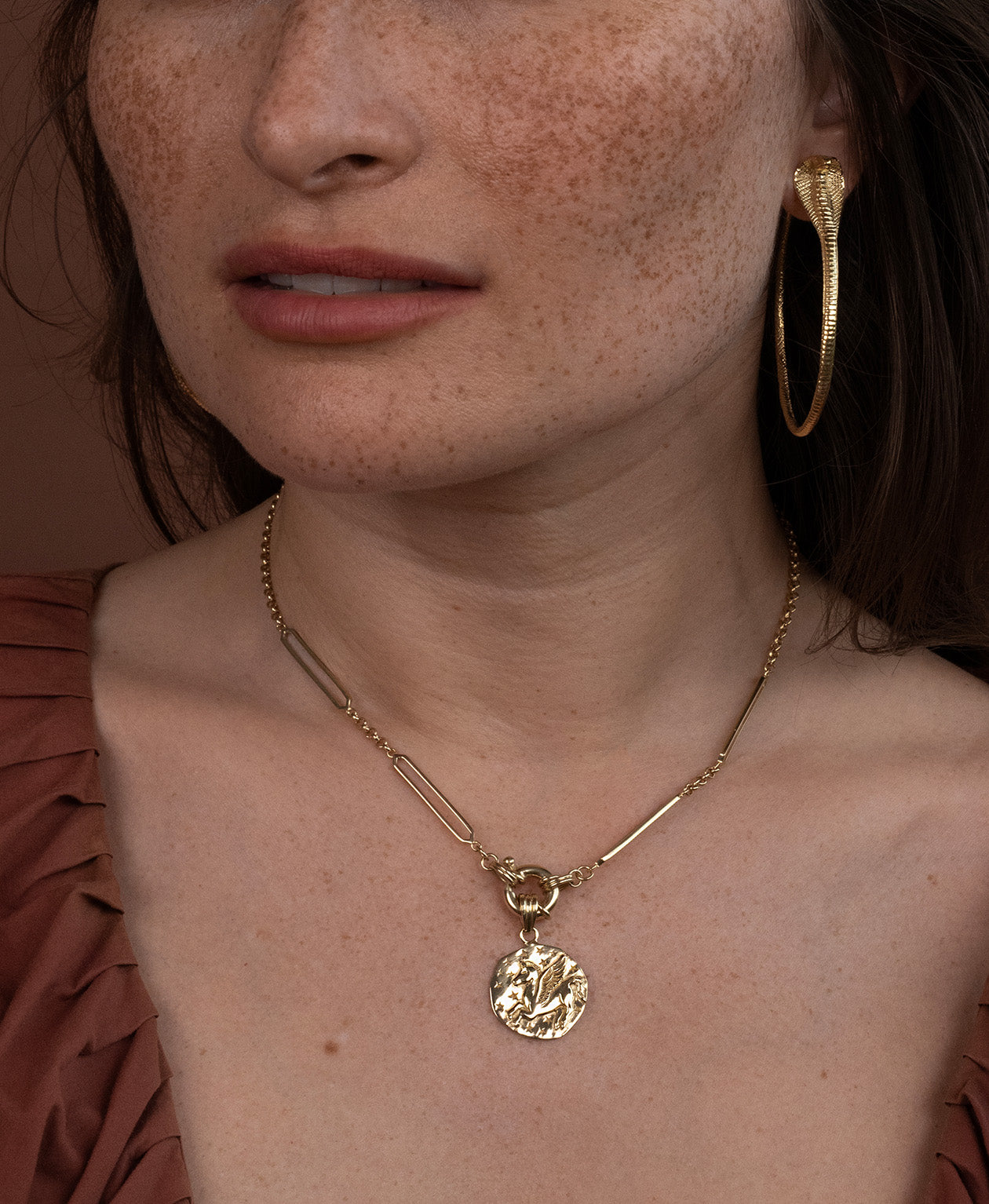 Pegasus Charm - 22k Gold Vermeil