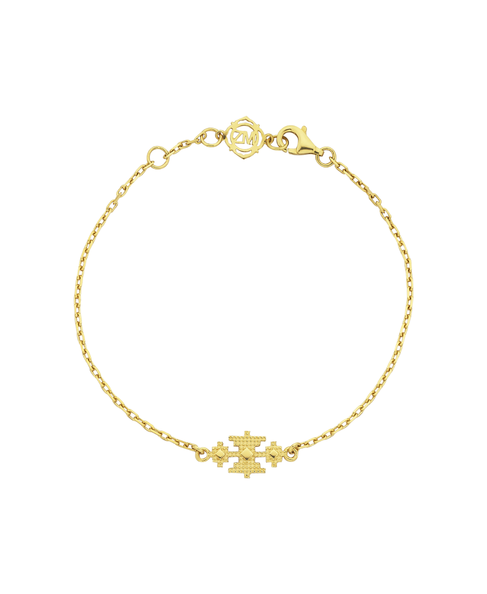 Pisac Bracelet - 22k Gold Vermeil