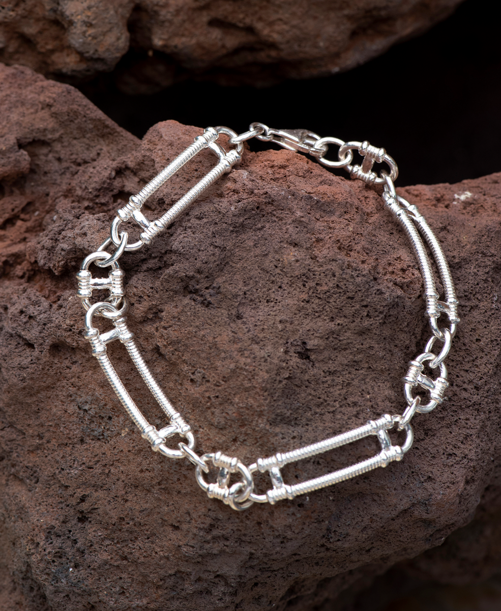 Prana Bracelet - 925 Sterling Silver