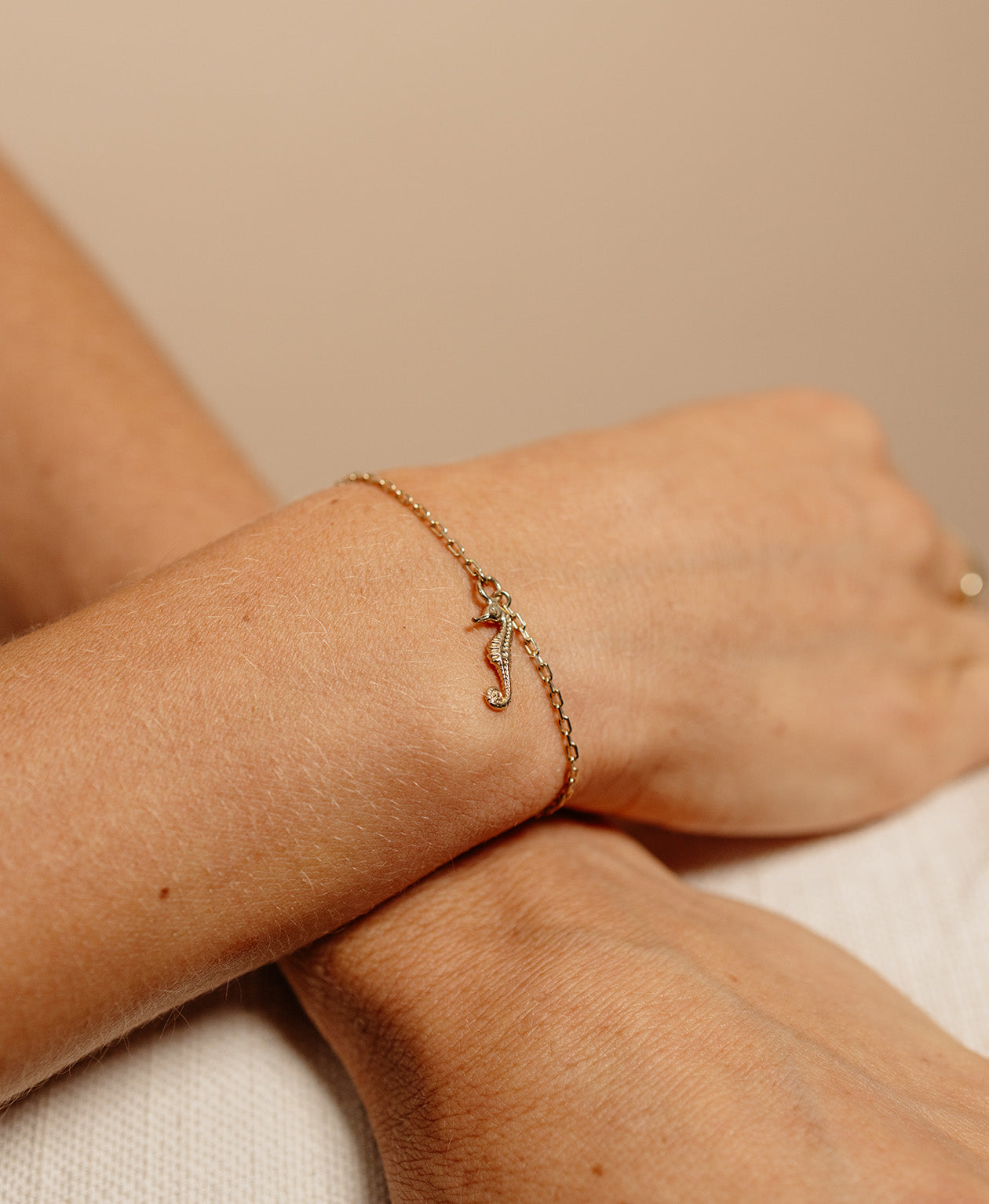 Seahorse Bracelet - 22k Gold Vermeil