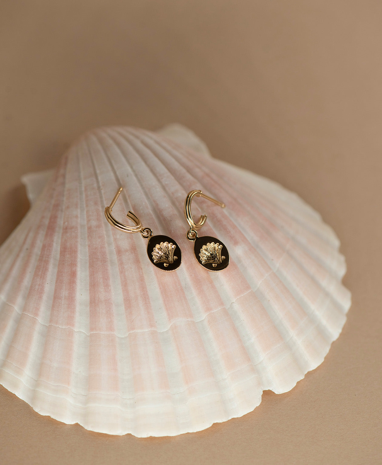 Secret Society of Shell Lovers Earrings - 22k Gold Vermeil