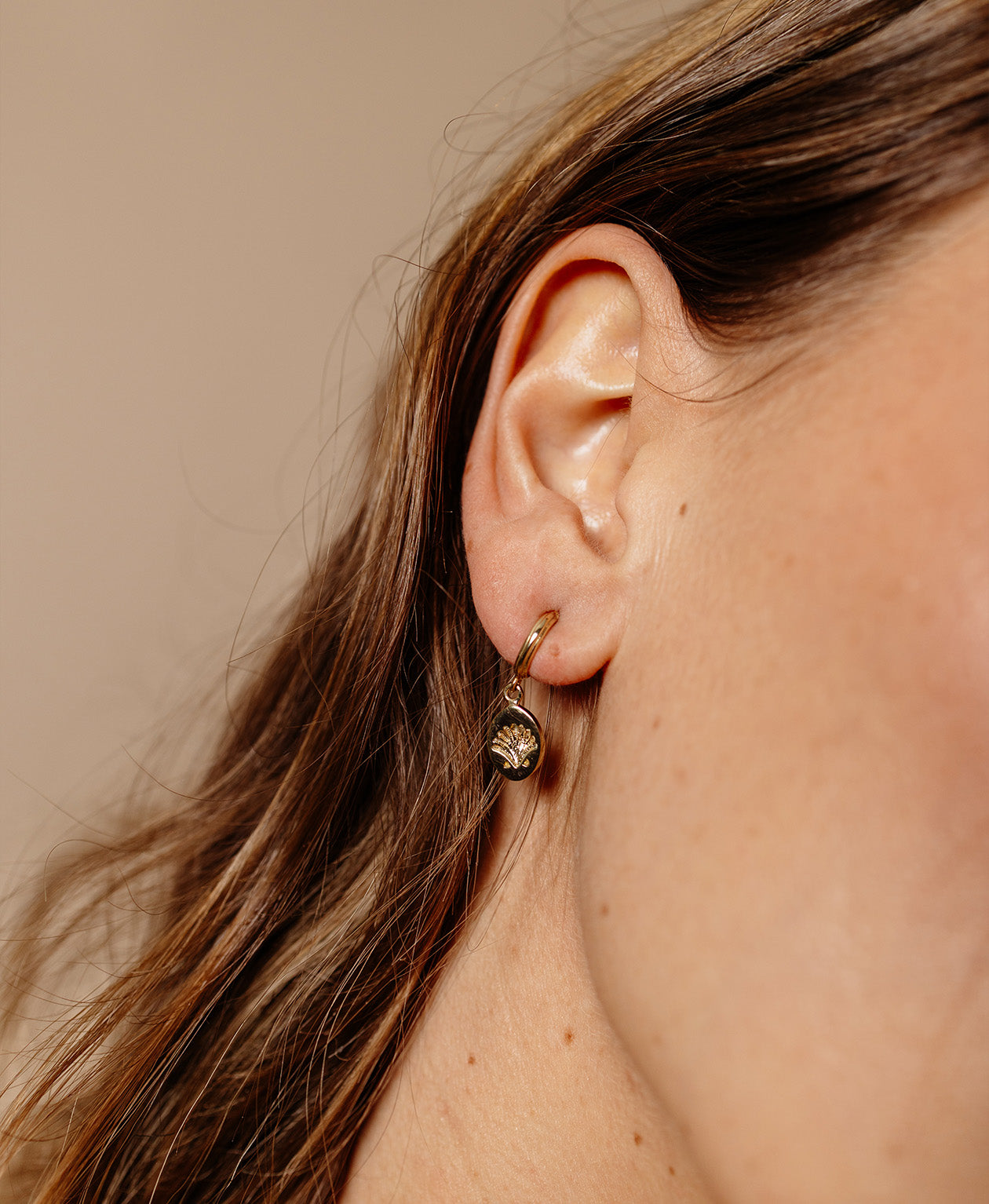 Secret Society of Shell Lovers Earrings - 22k Gold Vermeil