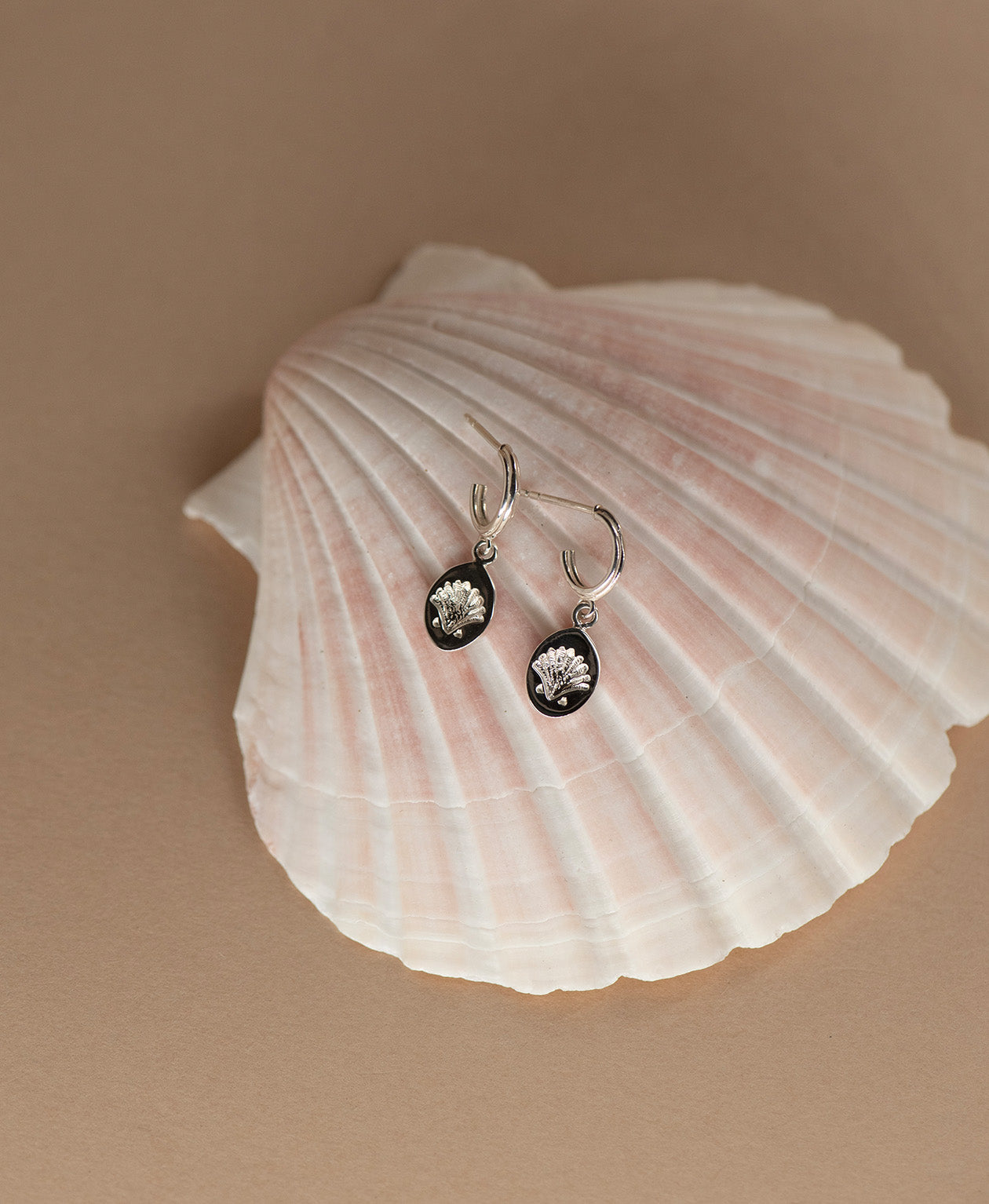 Secret Society of Shell Lovers Earrings - 925 Sterling Silver
