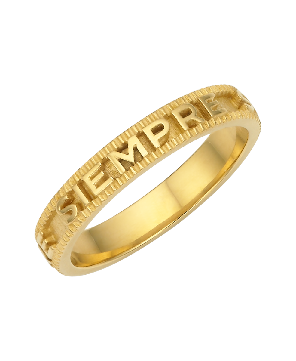 Siempre Ring - 22k Gold Vermeil