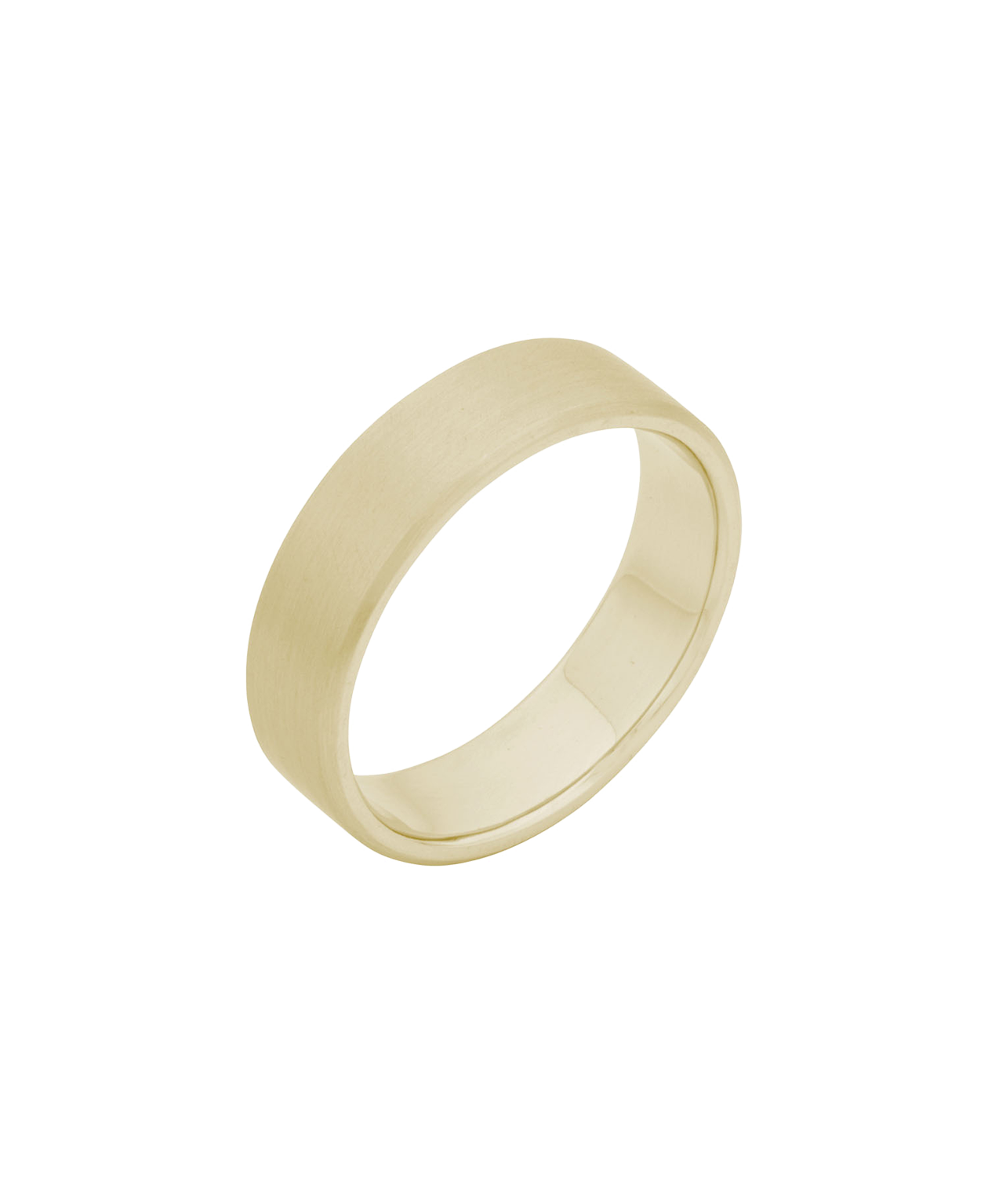 Silas Band 8mm - 18k Yellow Gold