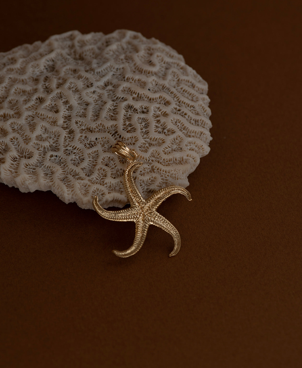 Starfish Charm - 22k Gold Vermeil