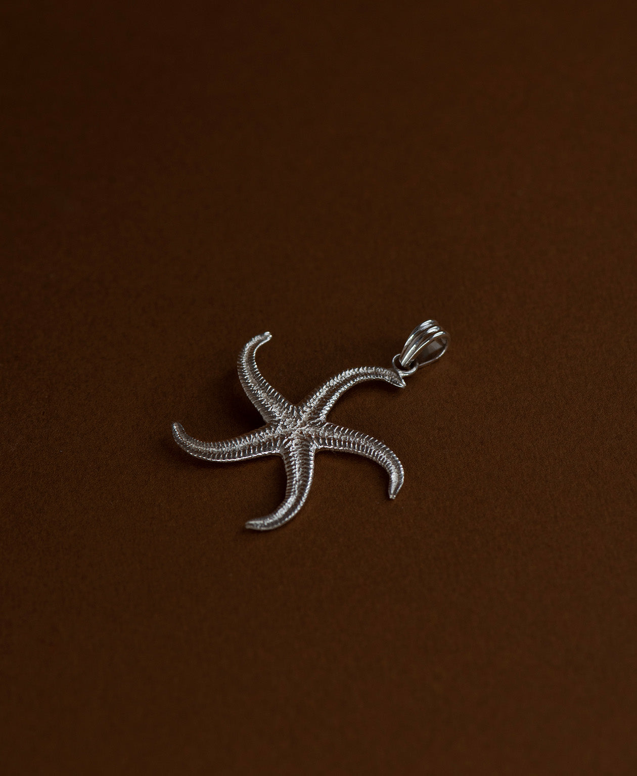 Starfish Charm - 925 Sterling Silver