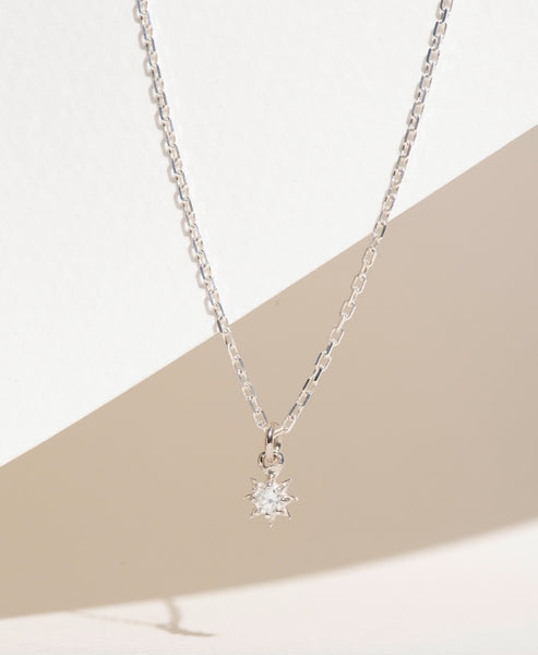 ネックレス・ペンダント TATIANA Silver 925 Stella Necklace NZ2140 Alphabet Eternelle Adjustable Necklace | APM Monaco