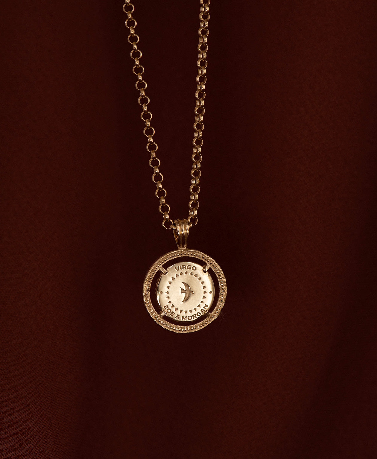 Virgo Necklace - 22k Gold Vermeil