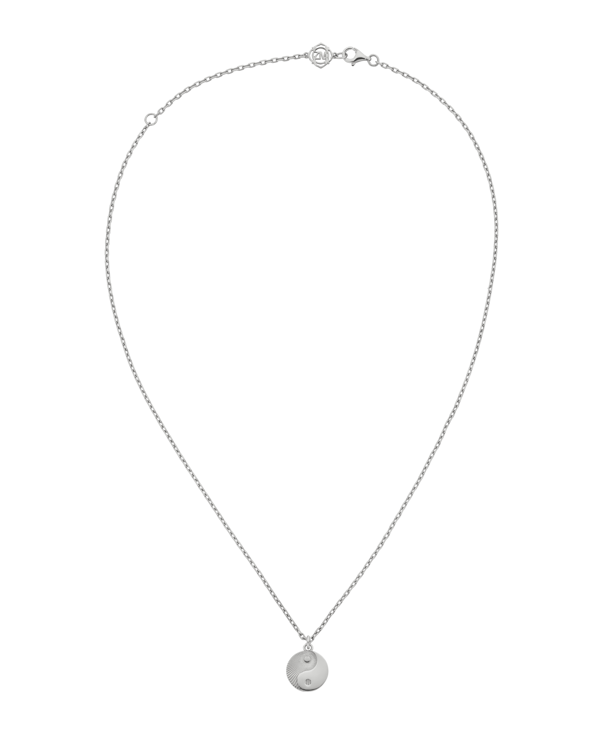 Yin Yang Necklace - 925 Sterling Silver